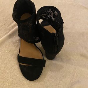 Torrid Black Lace Heels